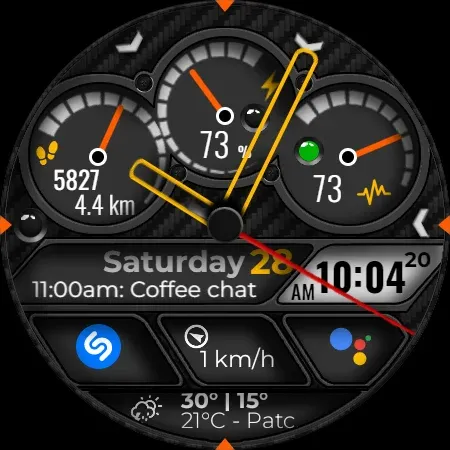 Digital Watch Face CUE103 screenshot 8