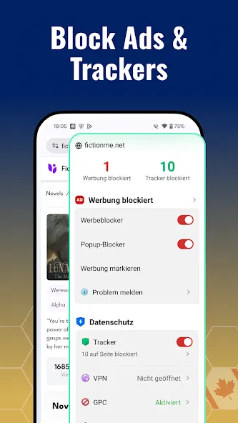 Free Adblocker Browser:Adblock screenshot 7