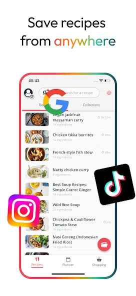 Meal Planner & Recipe Keeper screenshot 1