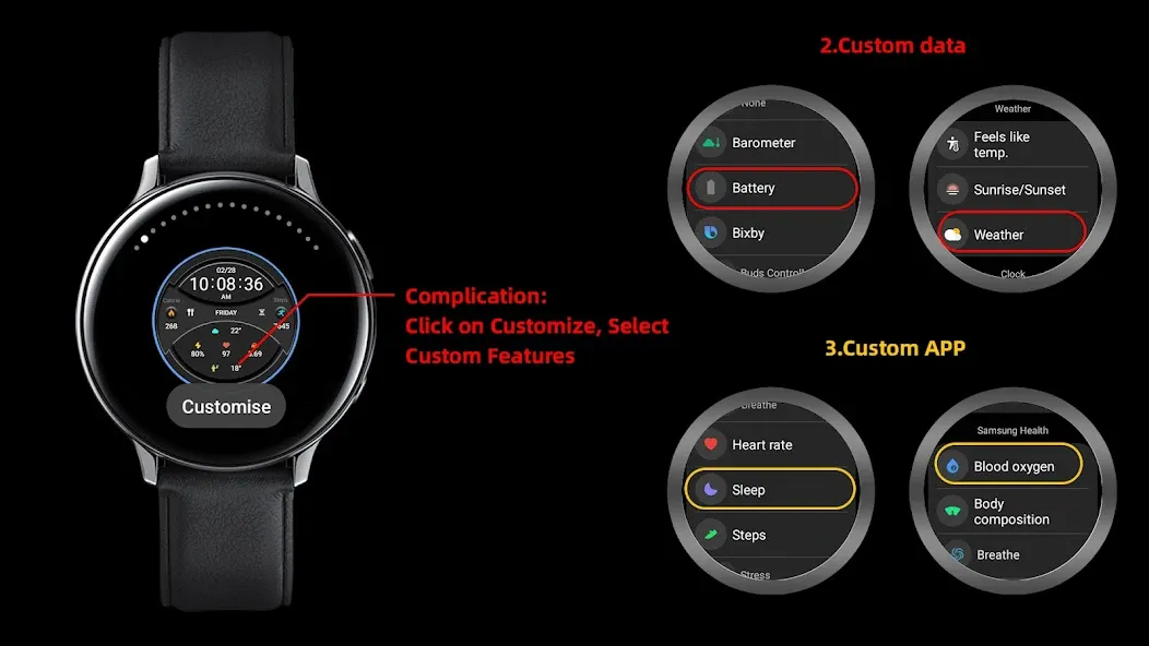 ZKin Watch Dark Gray Component screenshot 2
