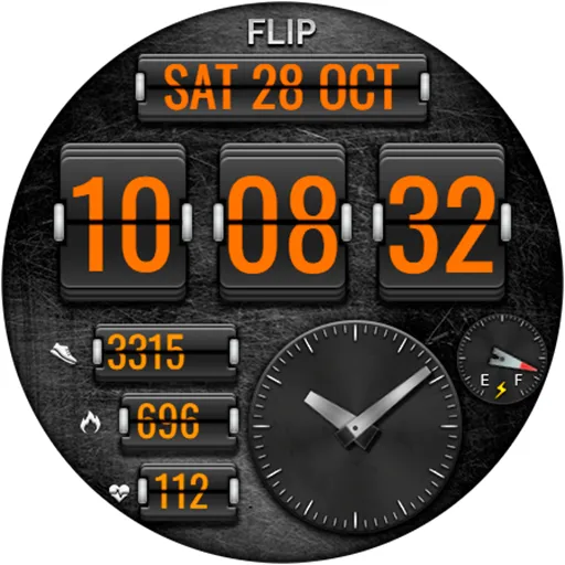 DIGI FLIP URX16 Watch face screenshot 20