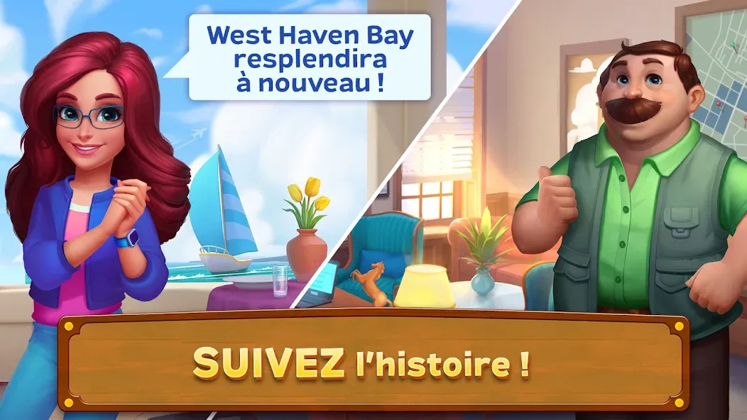 Match Town Makeover・série de 3 screenshot 13