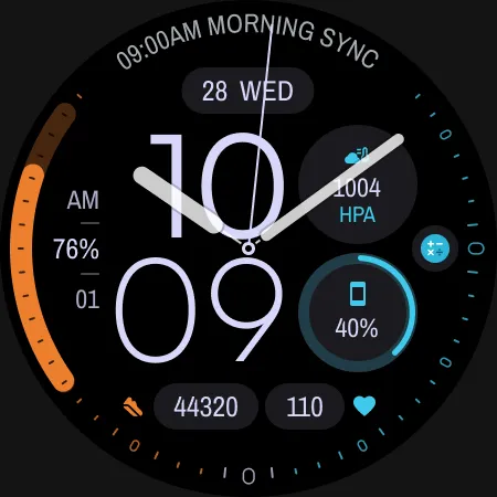 TKS 37 Orio Watch Face screenshot 9