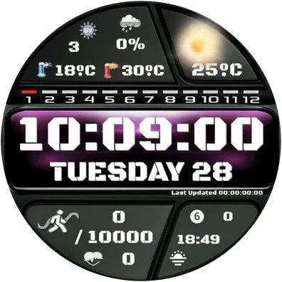 N-SPORT704 Weather Time Watch screenshot 16