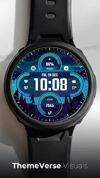 TVV Winter 2 Watch Face screenshot 1