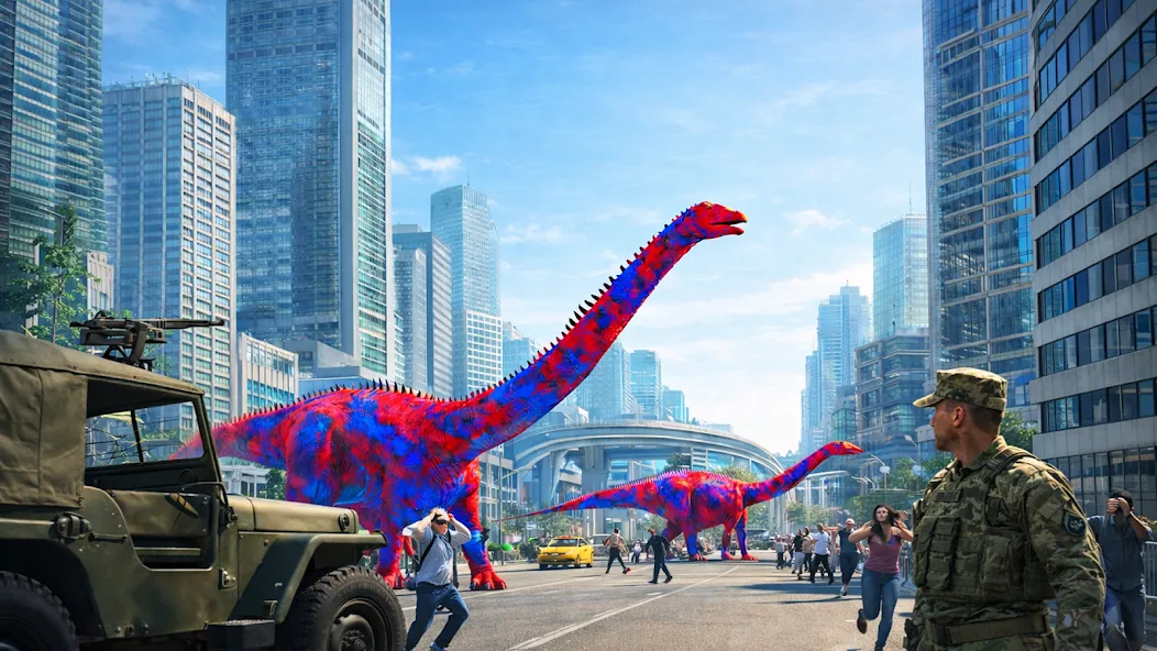 Dinosaur City Simulator Game screenshot 5