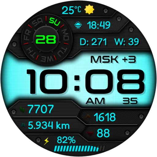 NUVELARO CTS59 Watch face screenshot 20
