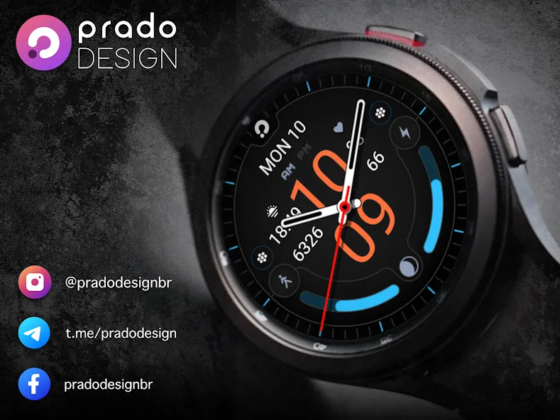 PRIME 033 Hybrid Watch Face screenshot 7