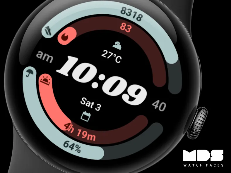 MDS06 Sport Watch Face screenshot 8