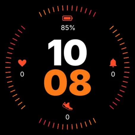 Pulse Grid Watch Face screenshot 10