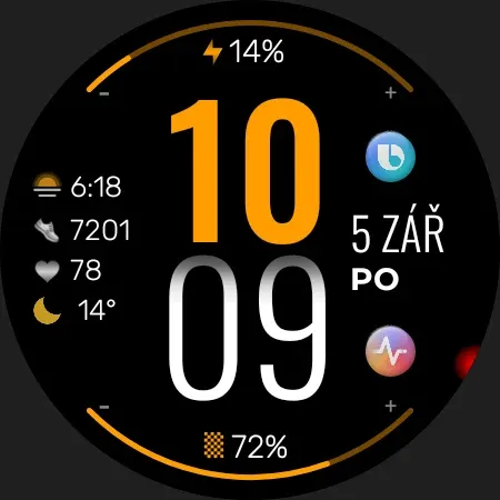 PW50 Digital Watch Face screenshot 28