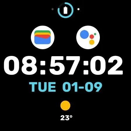 Nighty Digital 24 - watch face screenshot 21