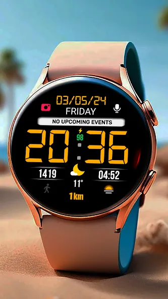 WIN BIG LCD Digital Watch Face screenshot 3