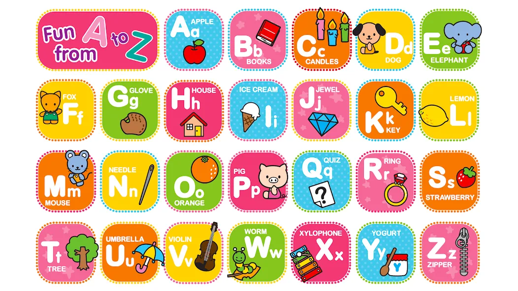 ABC Fun Learning screenshot 1