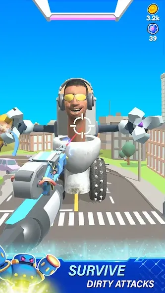 Mechangelion - Robot Fighting screenshot 1