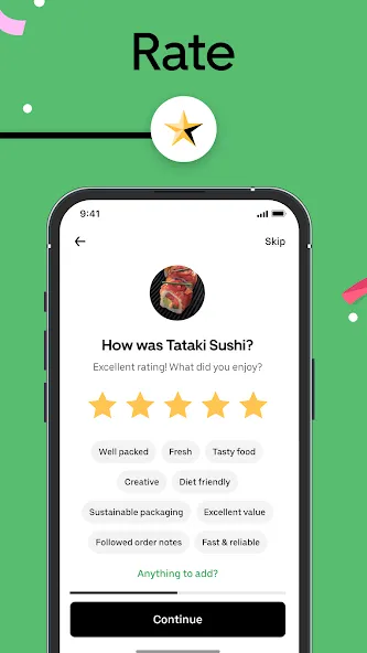 Uber Eats : repas et courses screenshot 27
