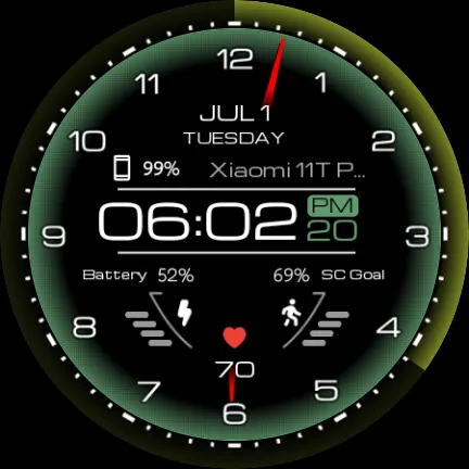 Futuristic Watch Face screenshot 12