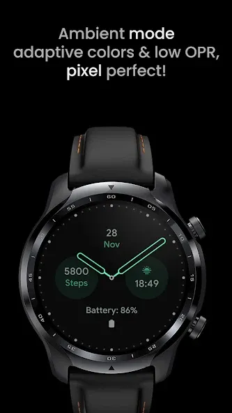 Analog PRO: Watch face screenshot 3
