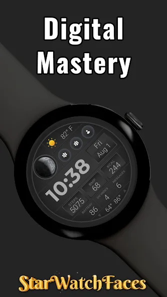 SWF Digital Mastery Watch face screenshot 1