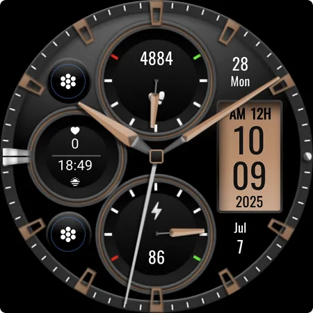 MJ178 Elegant Hybrid WatchFace screenshot 28