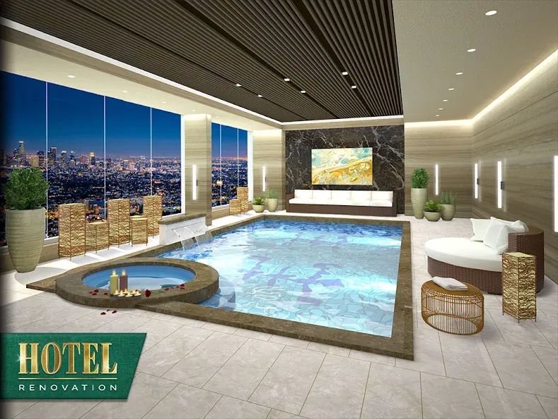 Home Design: Hotel Renovation screenshot 2