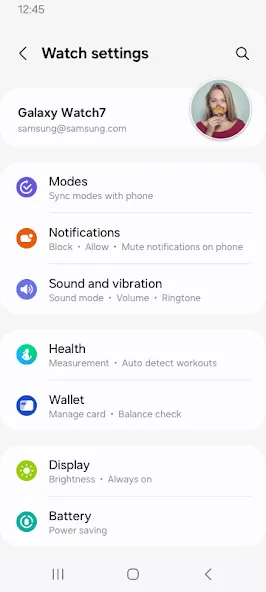 Galaxy Wearable (Samsung Gear) screenshot 3
