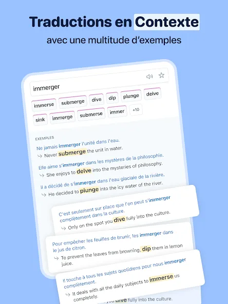 Reverso - Traduire & Apprendre screenshot 9