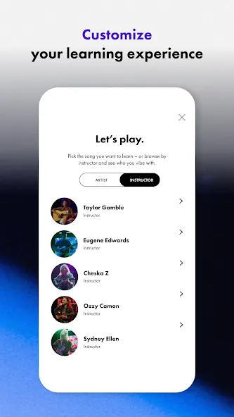 Fender Play: aulas de guitarra screenshot 7