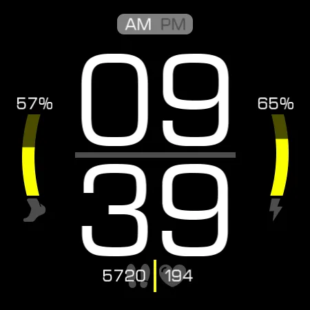 Key058 Digital Watch Face screenshot 25