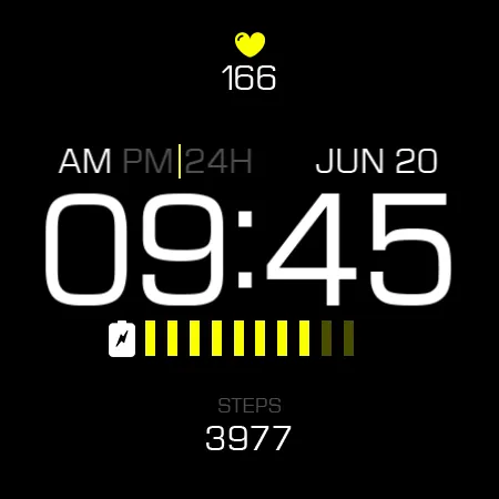 Digital Watch Face Key071 screenshot 25