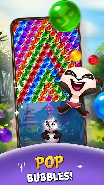 Bubble Shooter: Panda Pop! screenshot 1