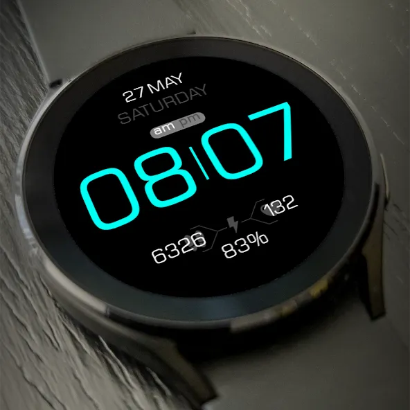 Key061 Digital Watch Face screenshot 2