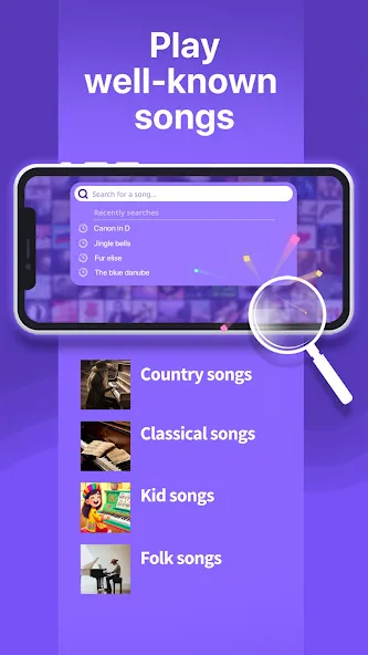 Simpia: Learn piano by songs screenshot 20