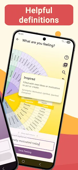 My Feelings Wheel screenshot 2