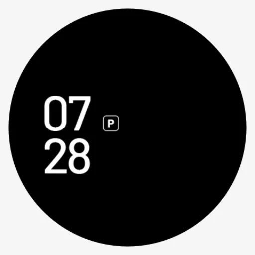 NW076: Digital watch face screenshot 9