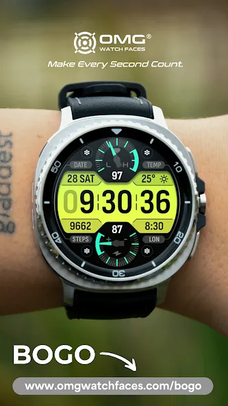 OMG 435 - Digital Watch Face screenshot 5