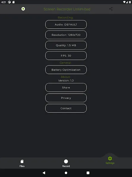 Screen Recorder Unlimited screenshot 4