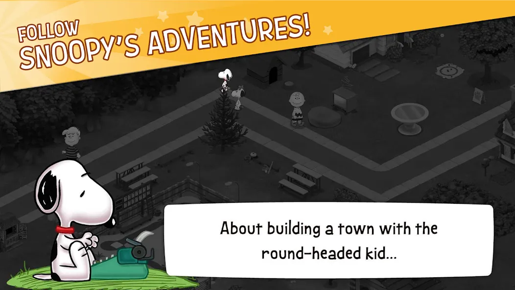 Snoopy's Town Tale CityBuilder screenshot 4