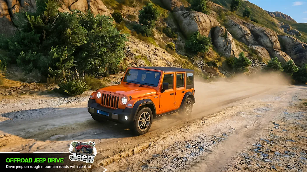 Extreme Jeep 4x4 Driving Game screenshot 1