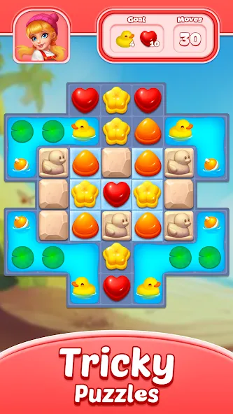 Sweet Candy Puzzle: Match Game screenshot 4