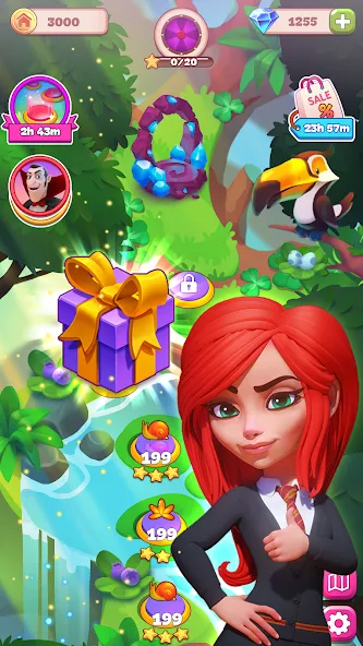 Charms of the Witch: Match 3 screenshot 4