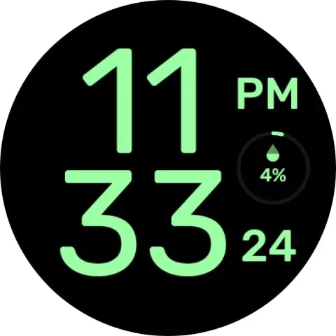 Simple - Wear OS Watchface screenshot 1