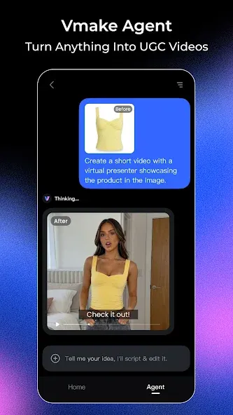 Vmake Labs: UGC Video Editor screenshot 1