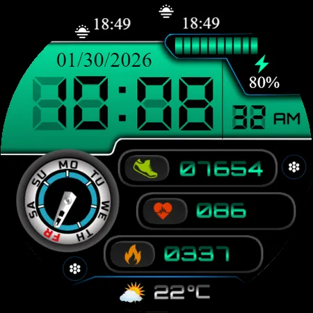 SY53 Watch Face for Wear OS screenshot 29