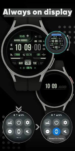 KF168 Watch face screenshot 7