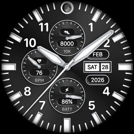 DADAM122: Analog Watch Face screenshot 30