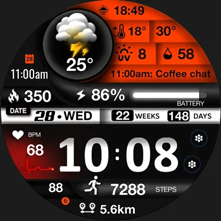 ML2U 264 Watch Face screenshot 30