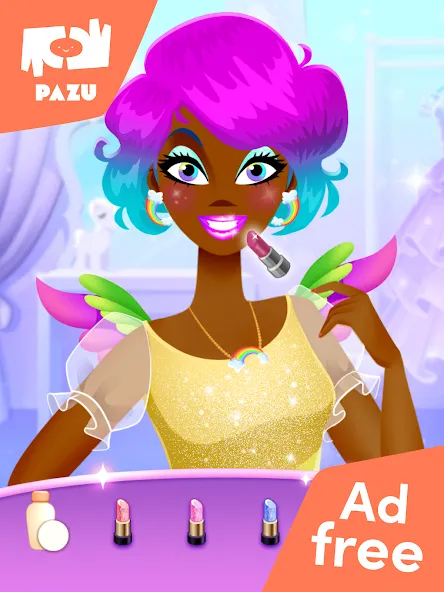 Makeup girls unicorn dress up screenshot 8