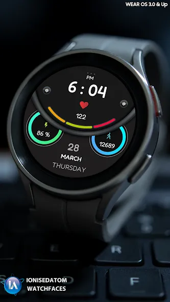 IA106 Digital Sport Watchface screenshot 2
