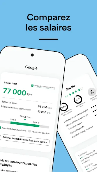 Glassdoor | Emplois & salaires screenshot 2